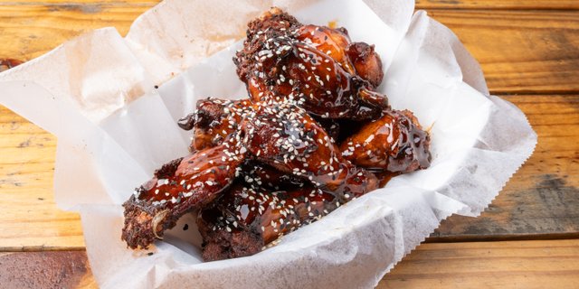 Smokin' Bourbon Chicken Wings
