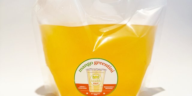 Mango Iced Greentini