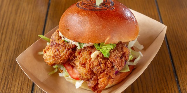 Buttermilk Fried Chicken Burger