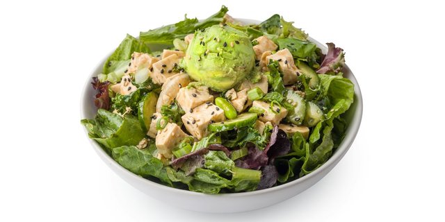 Sweet Shoyu Tofu Salad Bowl Combo