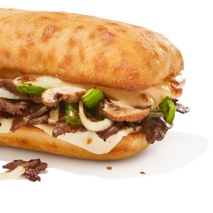 Philly Cheese Steak Sandwich