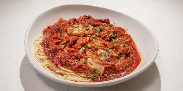 Pasta & Mushroom Sauce