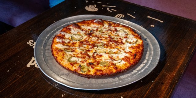 Pickle Bacon Ranch (PBR) Pizza