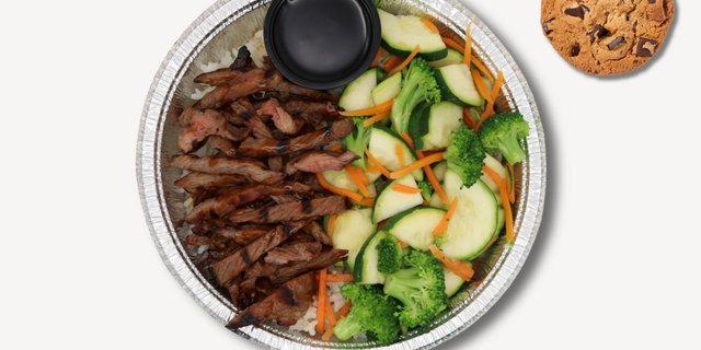 Tri-Tip Steak Rice Bowl Boxed Lunch