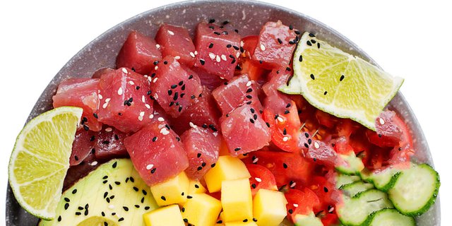Ahi Tuna Poke Bowl