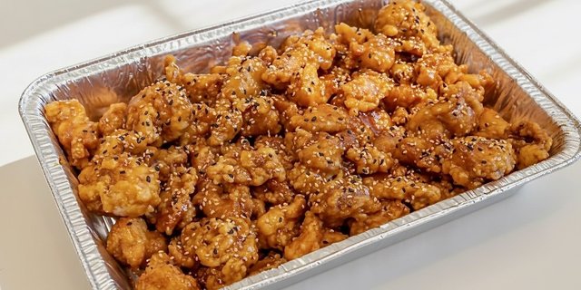 Sesame Chicken Tray