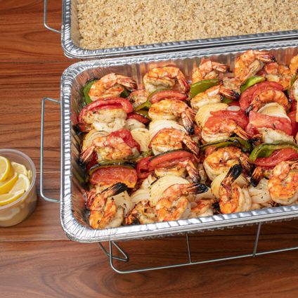 Jumbo Shrimp Kabob Tray