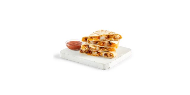Three-Cheese & Chicken Dilla