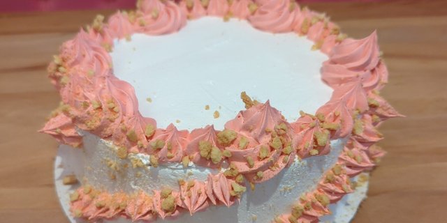 Strawberry Shortcake Ice Cream Cake