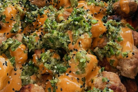 Kare Kare Meatballs