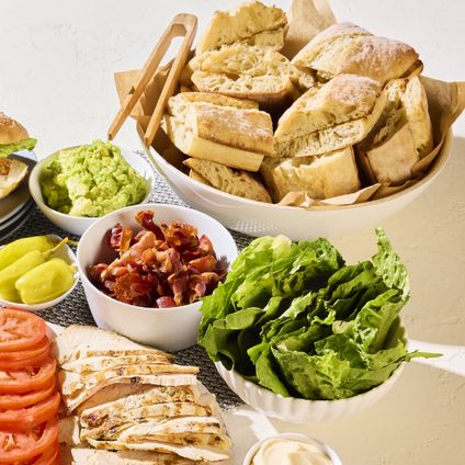 Build Your Own Club Sandwich Platter