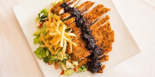 Pecan-Crusted Chicken Salad