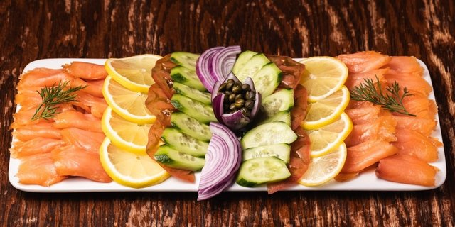 Norwegian Smoked Salmon Platter