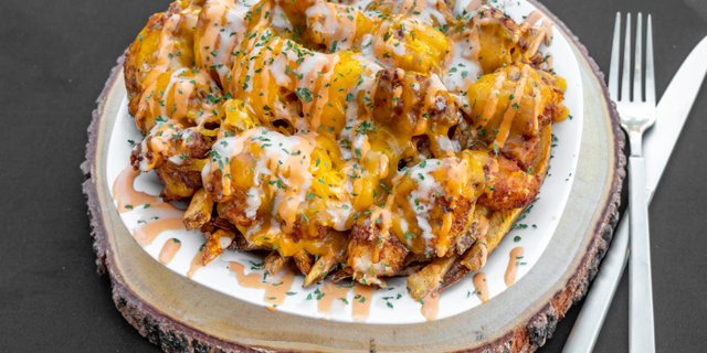 Chicken & Cheddar Fries