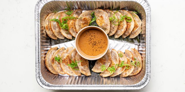 Edamame Dumplings