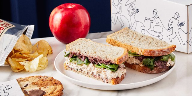 Tuna Salad Sandwich Box for One