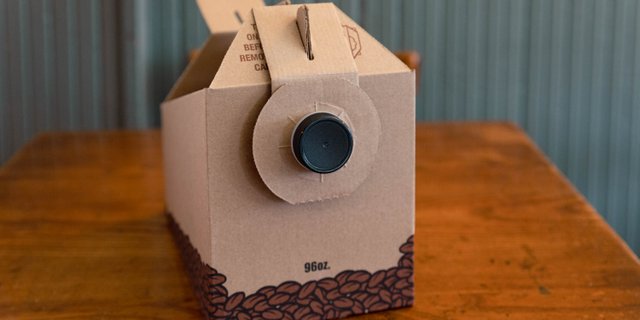 Box of Dark Roast Coffee
