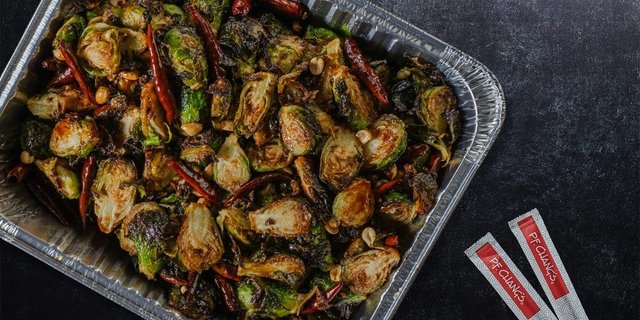 Kung Pao Brussel Sprouts