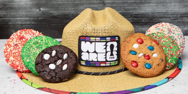 Large Soccer World Cup Party Cookie Box