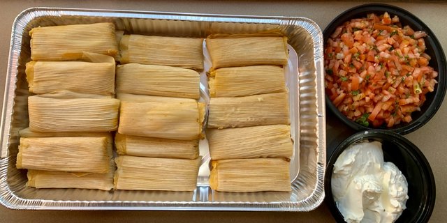Tamales Tray