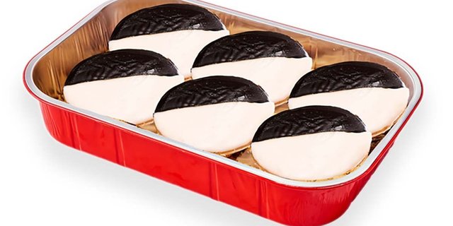 6 Black & White Cookies Platter