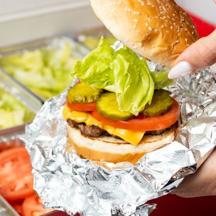 Regular Burger Trio + Fries