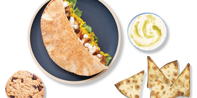Stuffed Pita Boxed Lunch