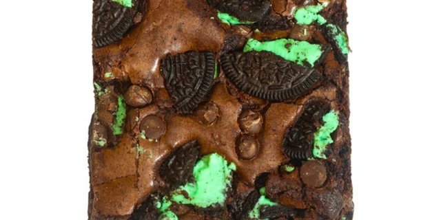 Mint Oreo Brownies
