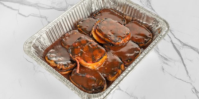Bacon-Wrapped Meatloaf Buffet