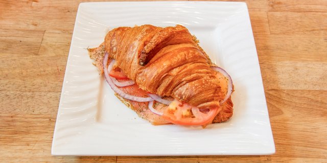 Smoked Salmon Croissant
