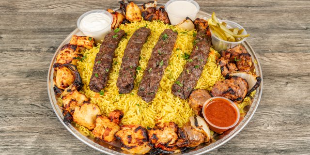 Mixed Kabob Platter