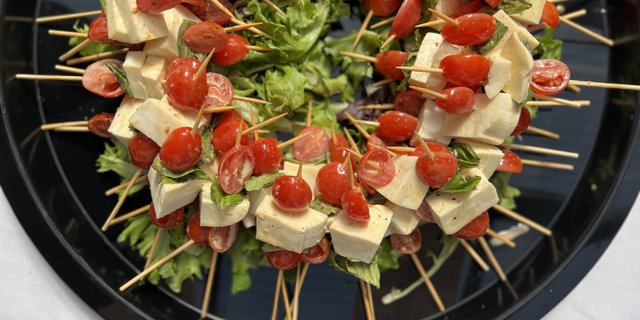 Mozzarella & Tomato Skewers