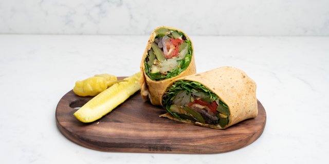 Grilled Vegetables Wrap Boxed Lunch