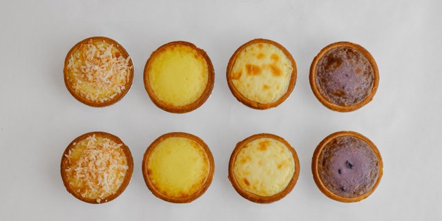 10 Blueberry Hokkaido Japanese Cheese Tarts