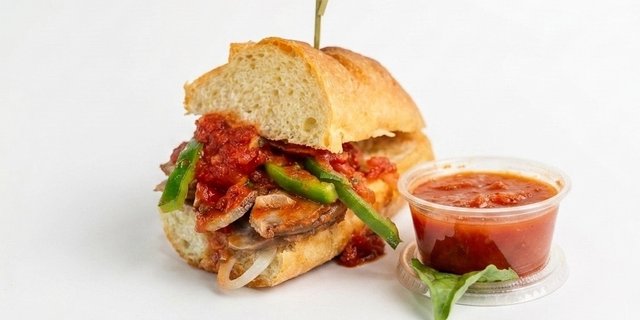 Sausage Parmesan Hero