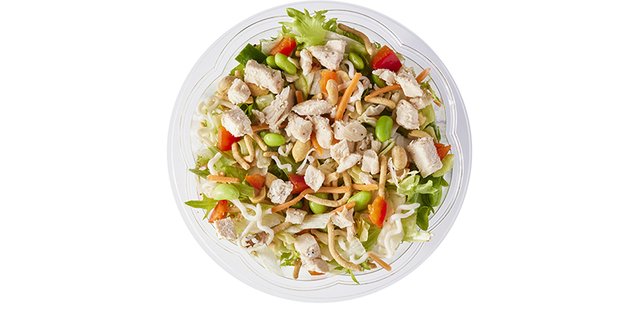 Thai Peanut Salad & Chips