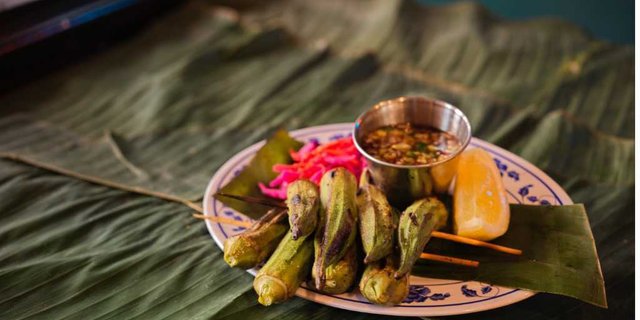 6" Okra Skewers