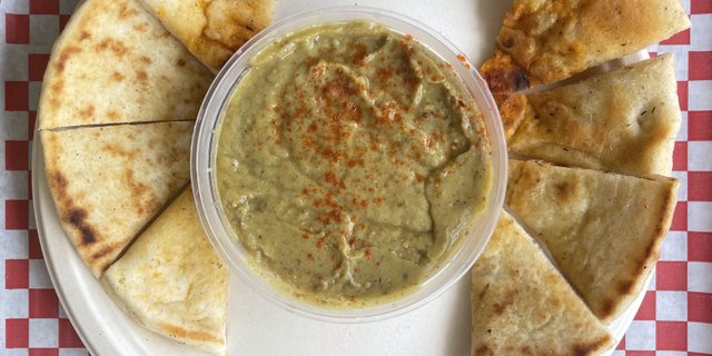 Eggplant Dip & Pita