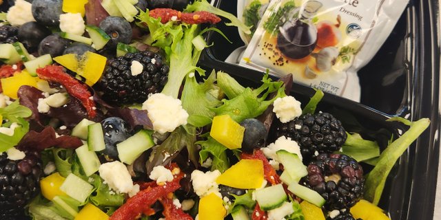 Fresh Berry Salad Meal