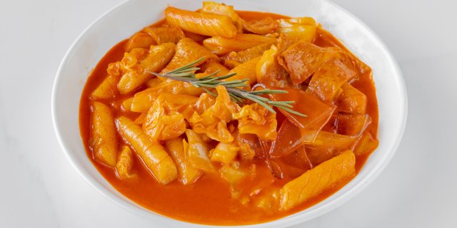 Crisscut Rose Tteokbokki