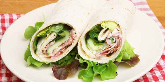 Bacon Chicken Caesar Wrap Bagged Lunch
