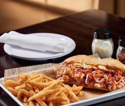 Buffalo Chicken Sandwich Box Lunch