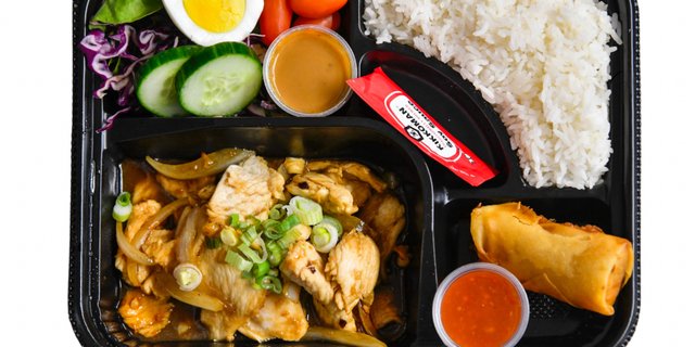 Chicken Garlic Thai Box