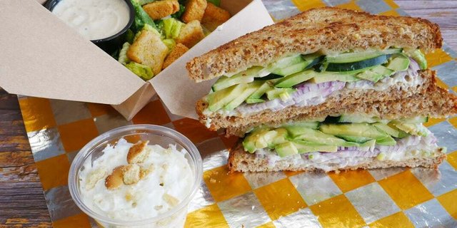 Avocado Melt Lunch Box