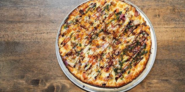 Chicken Bruschetta Pizza