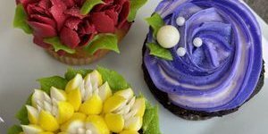 Floral Buttercream Cupcakes