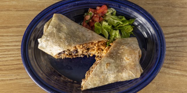 Chile Verde Burrito Tray