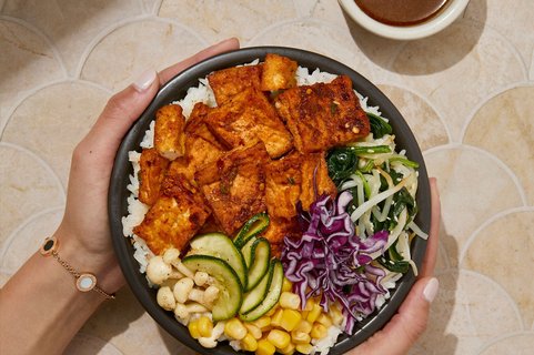 Szechuan BBQ Tofu Bowl