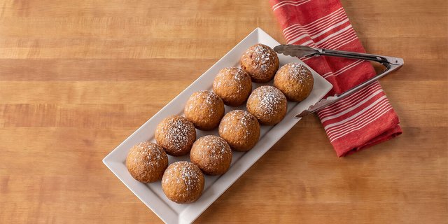 Maple Stuffed Donut Holes