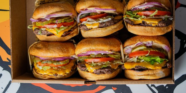 10 Veggie Burger Box